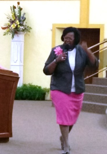 Pastor Karen Alexis at DWBB 2015